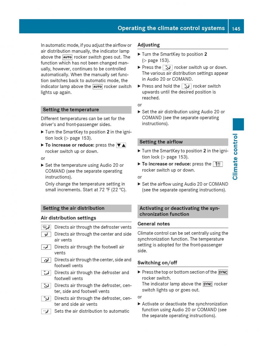 Mercedes Benz GLC Class owners manual / page 147