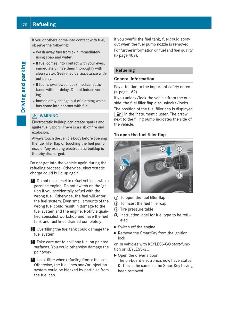 Mercedes Benz GLC Class owners manual / page 172