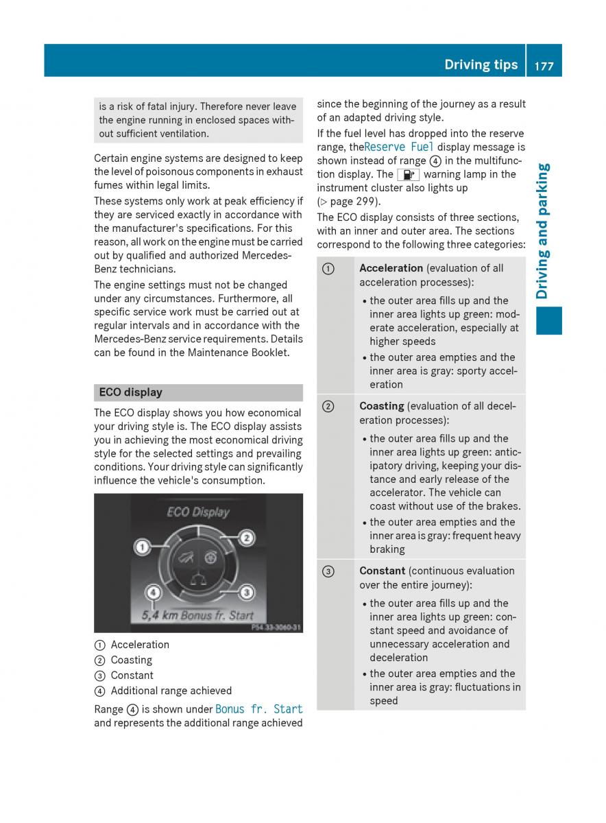 Mercedes Benz GLC Class owners manual / page 179