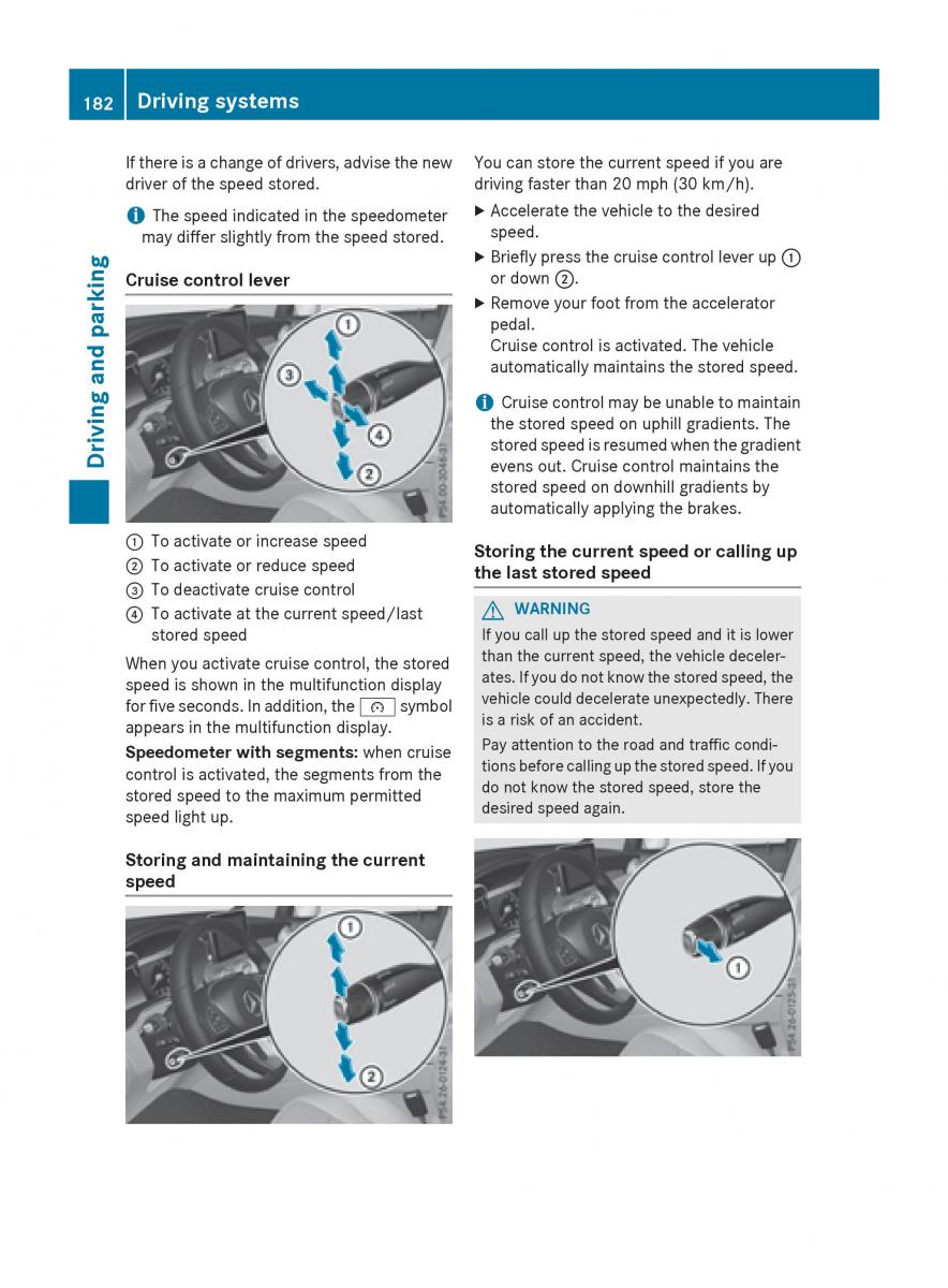 Mercedes Benz GLC Class owners manual / page 184