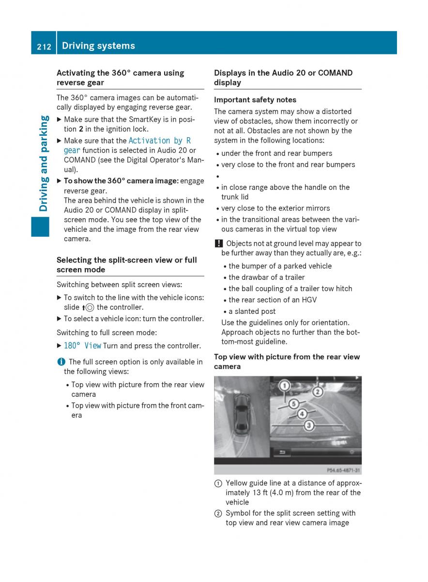 Mercedes Benz GLC Class owners manual / page 214