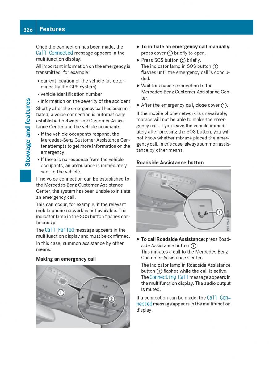 Mercedes Benz GLC Class owners manual / page 328