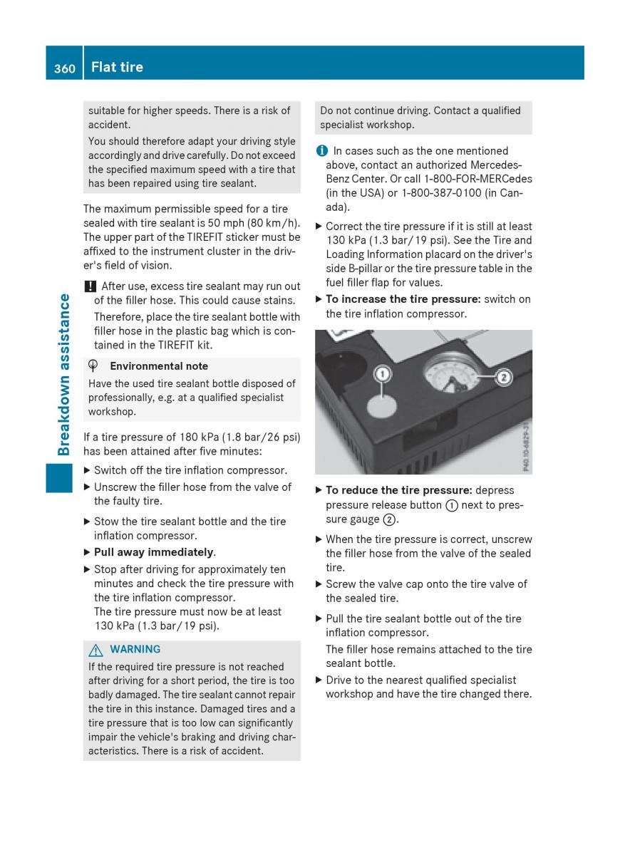 Mercedes Benz GLC Class owners manual / page 362