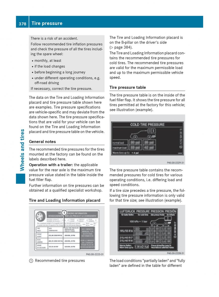 Mercedes Benz GLC Class owners manual / page 380