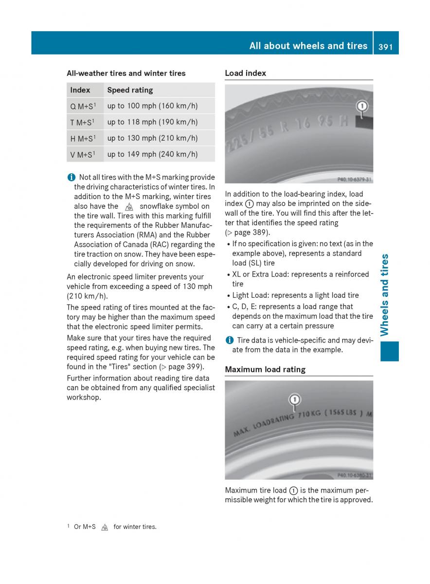 Mercedes Benz GLC Class owners manual / page 393