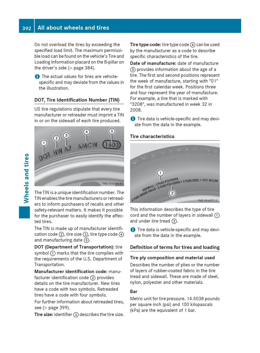 Mercedes Benz GLC Class owners manual / page 394