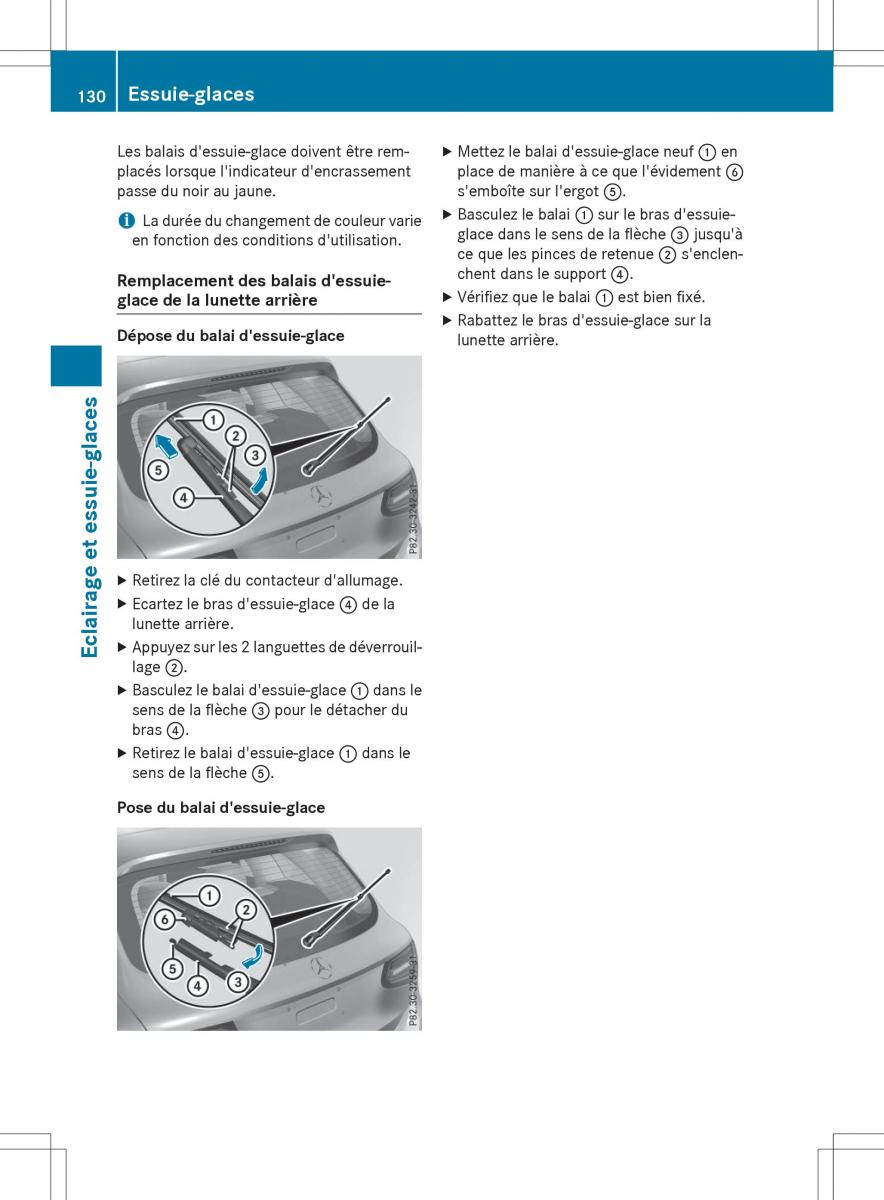 Mercedes Benz GLC Class manuel du proprietaire / page 132