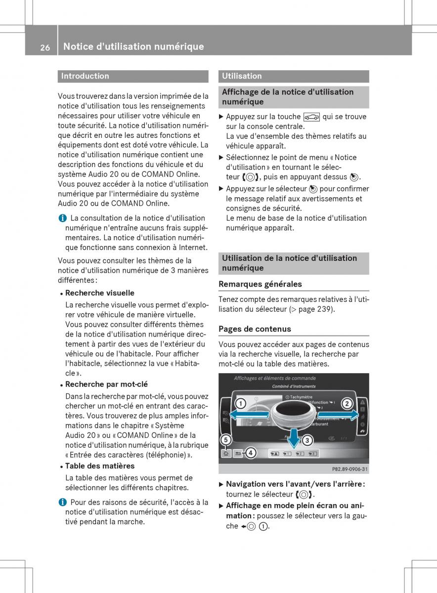 Mercedes Benz GLC Class manuel du proprietaire / page 28