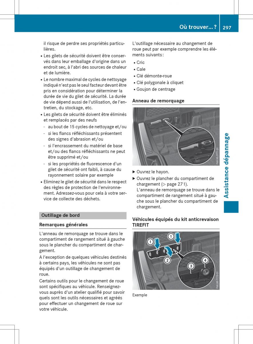 Mercedes Benz GLC Class manuel du proprietaire / page 299