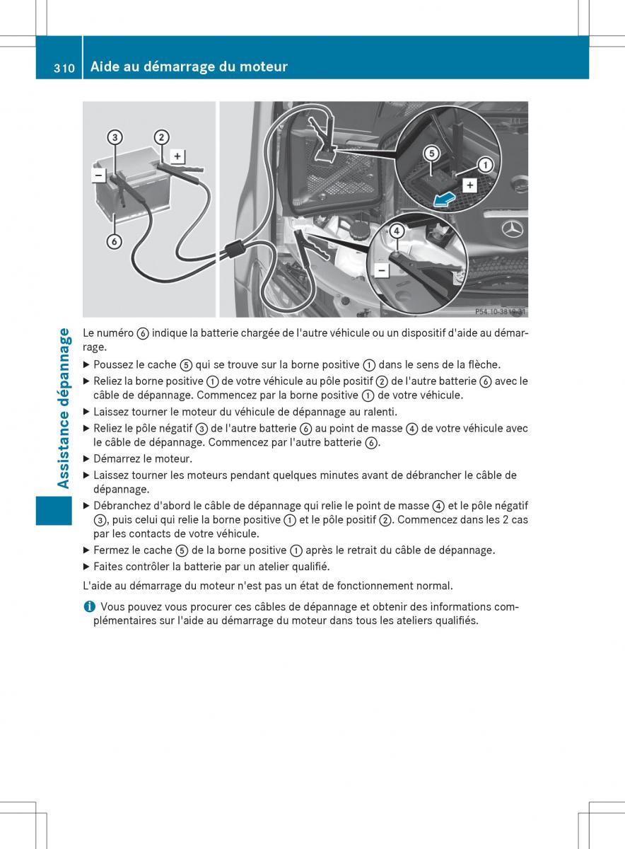 Mercedes Benz GLC Class manuel du proprietaire / page 312