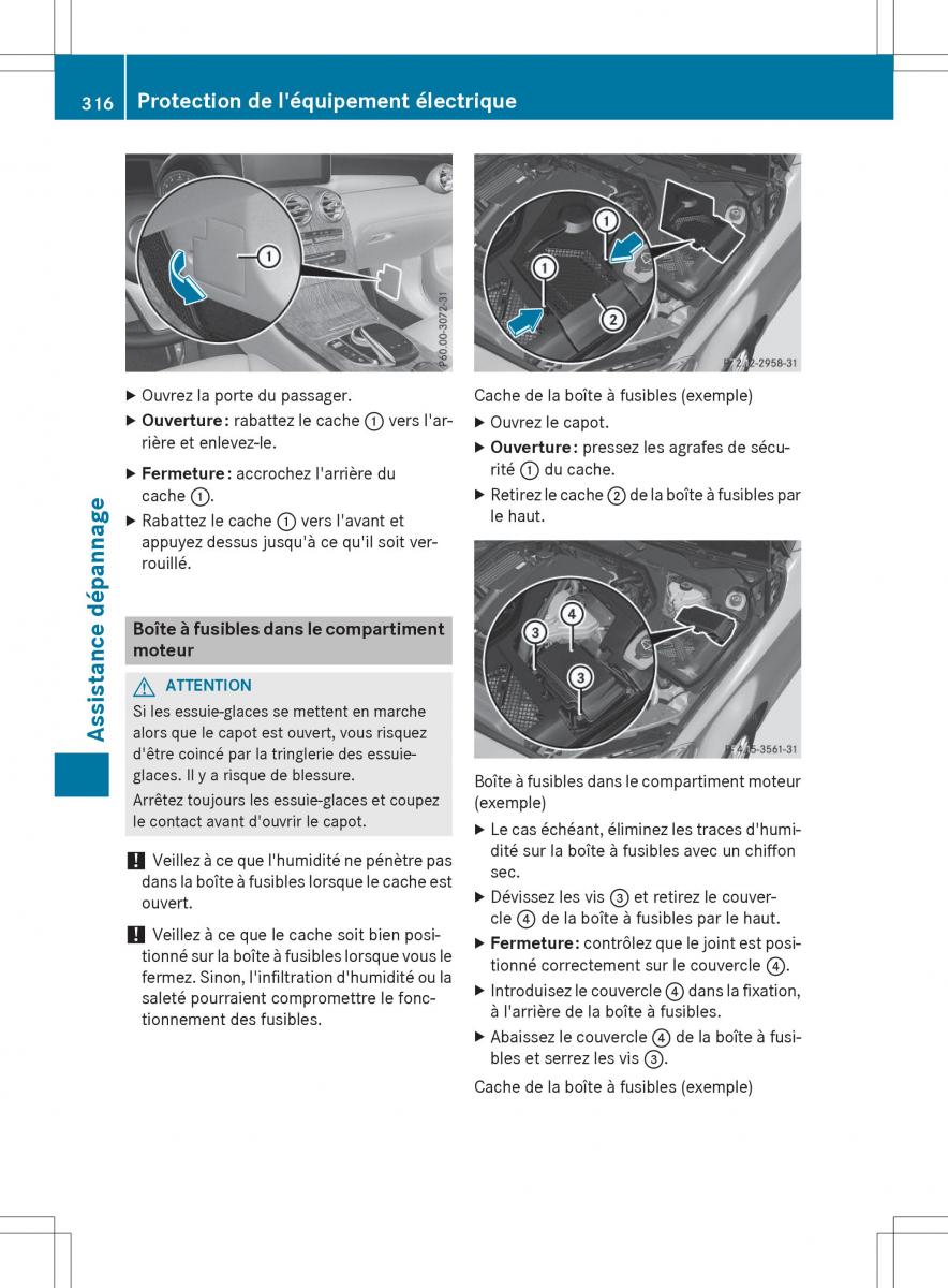 Mercedes Benz GLC Class manuel du proprietaire / page 318