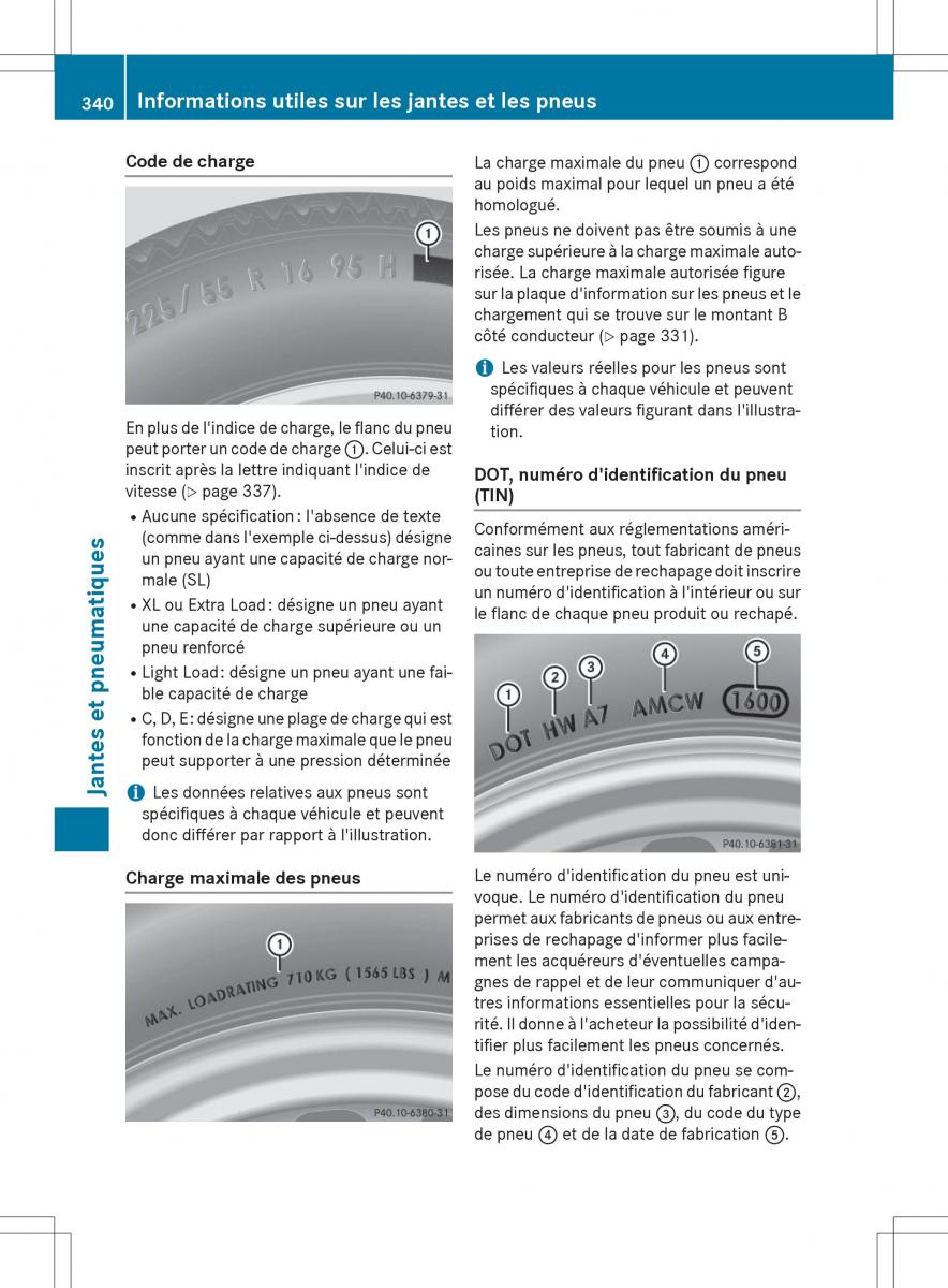 Mercedes Benz GLC Class manuel du proprietaire / page 342