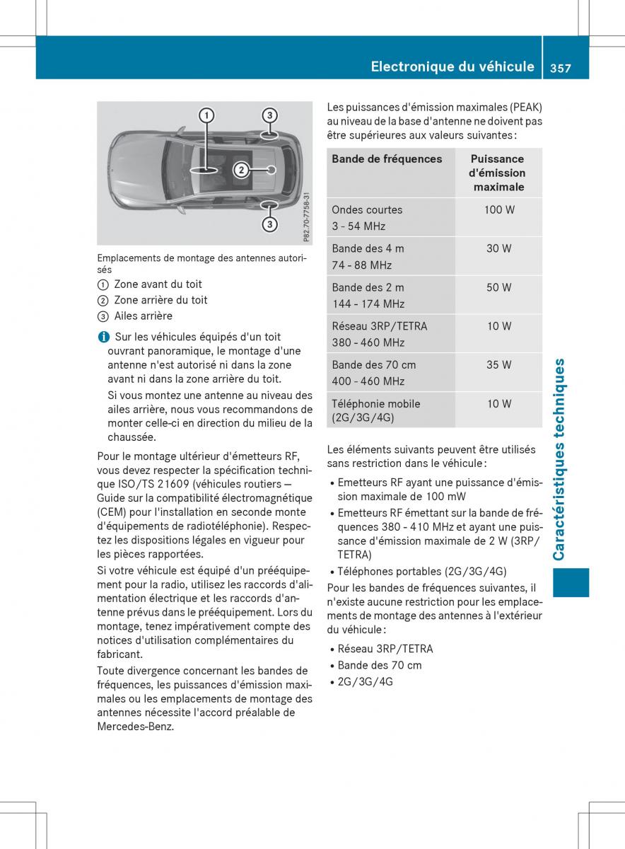 Mercedes Benz GLC Class manuel du proprietaire / page 359