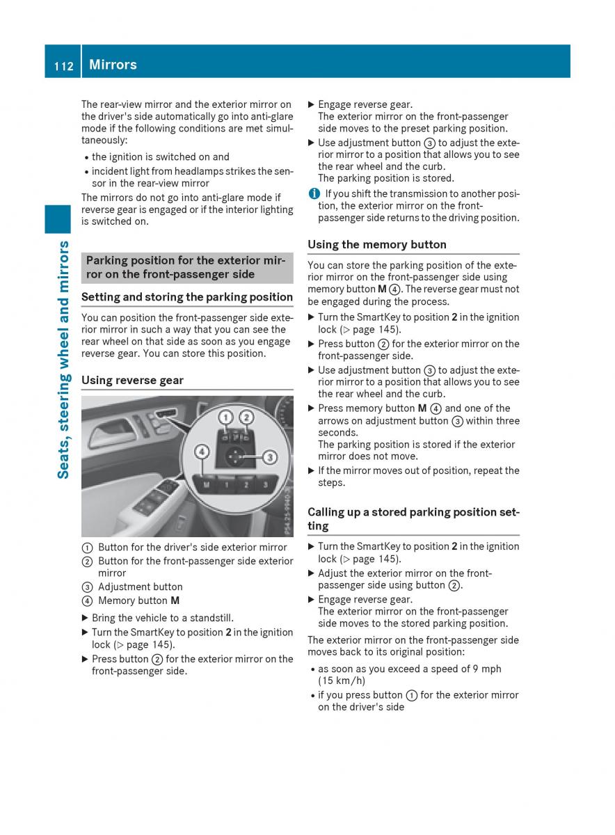 Mercedes Benz GLE Class owners manual / page 114