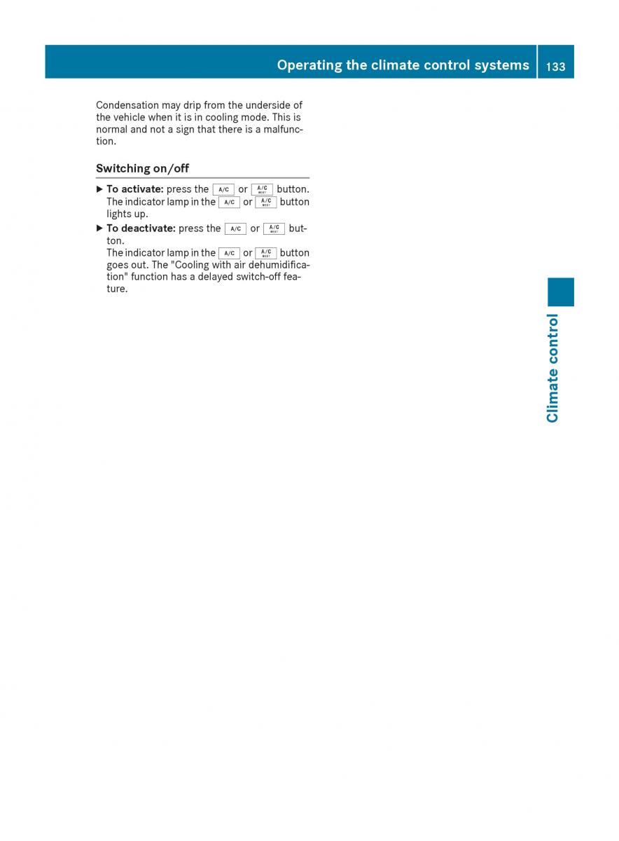 Mercedes Benz GLE Class owners manual / page 135