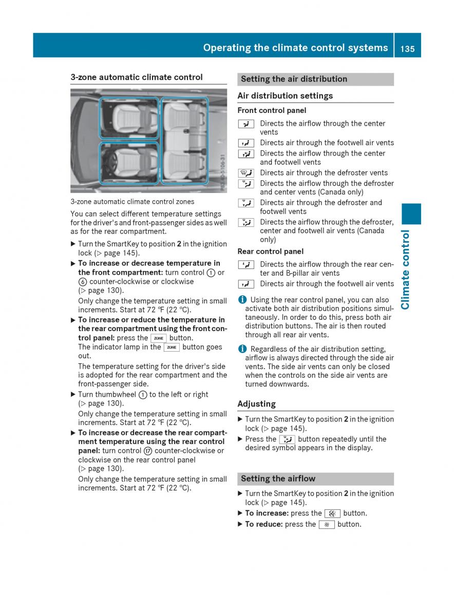 Mercedes Benz GLE Class owners manual / page 137