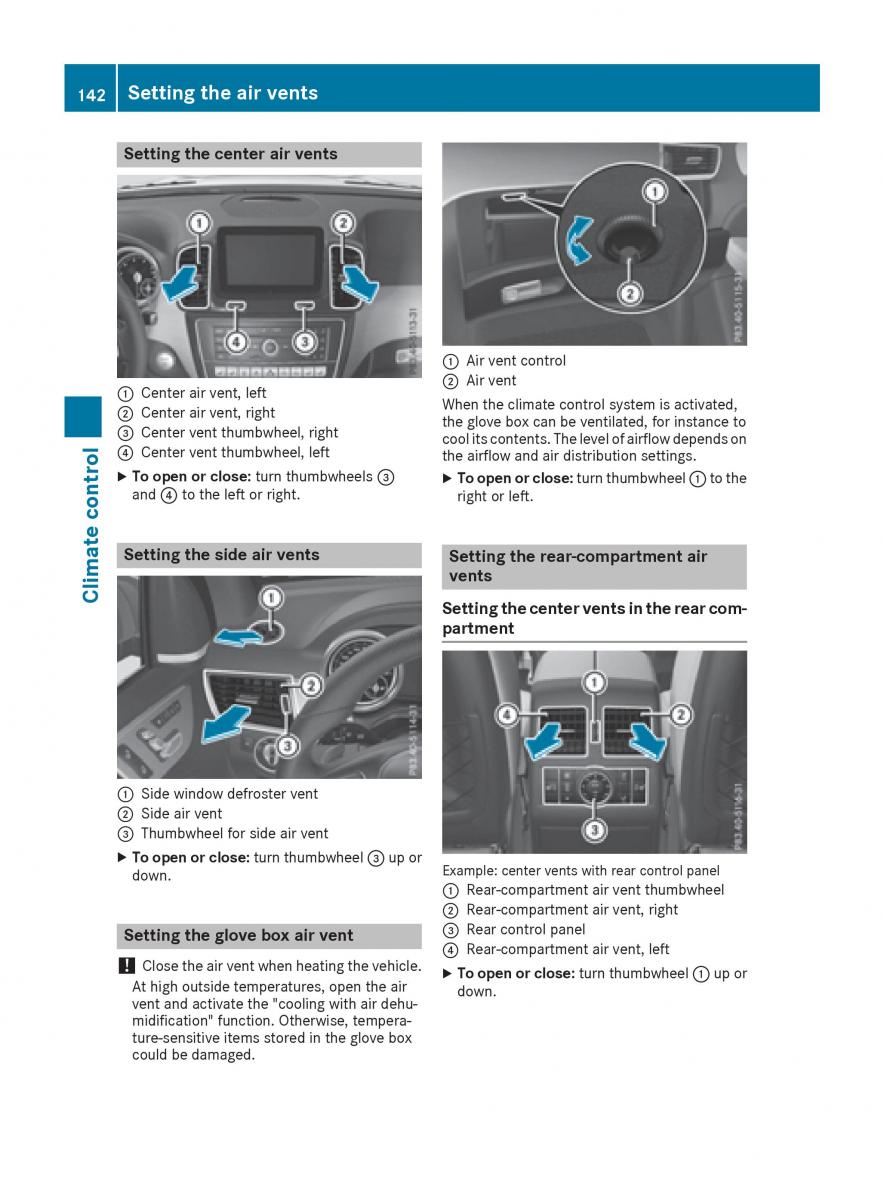 Mercedes Benz GLE Class owners manual / page 144