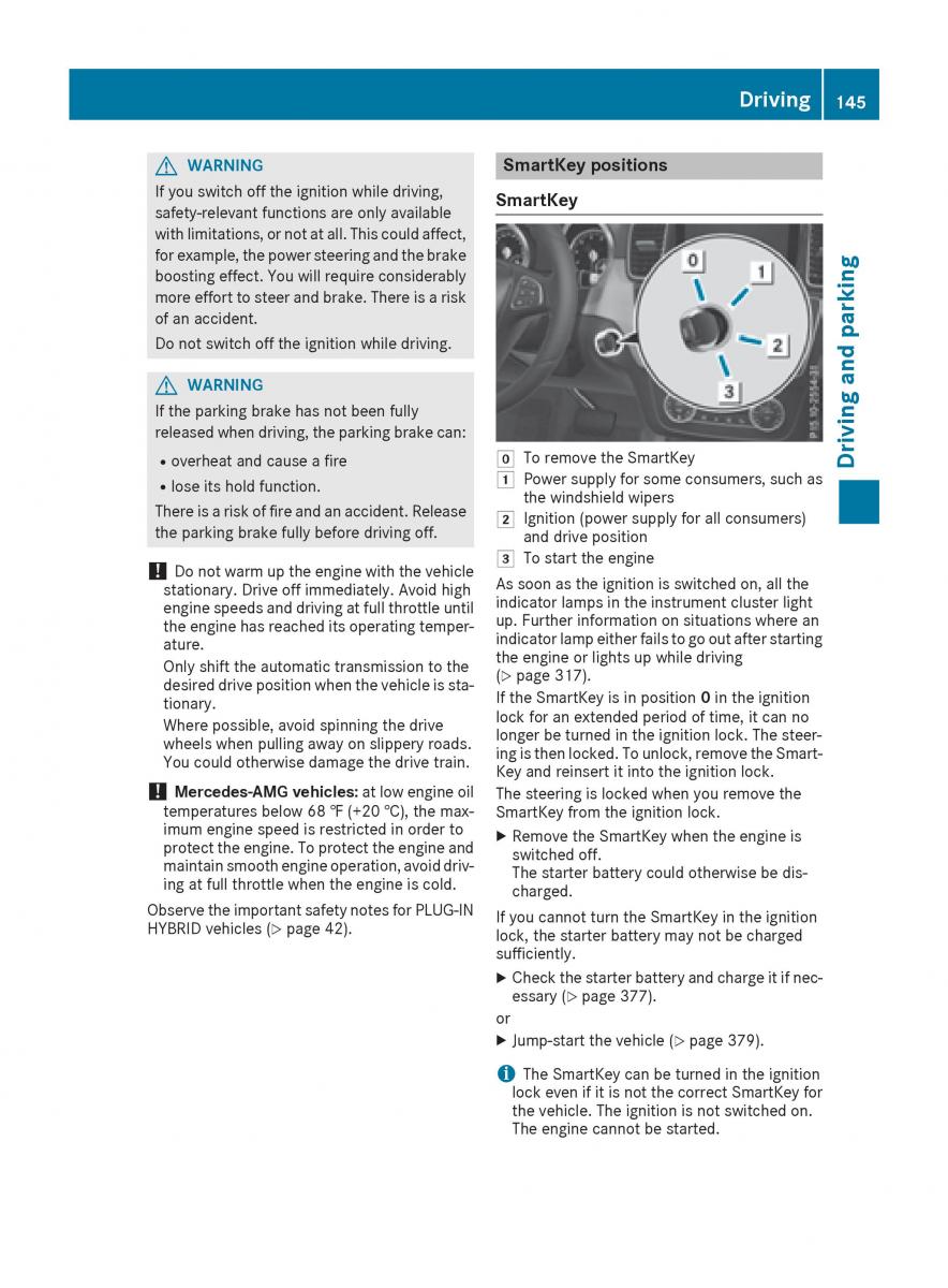 Mercedes Benz GLE Class owners manual / page 147