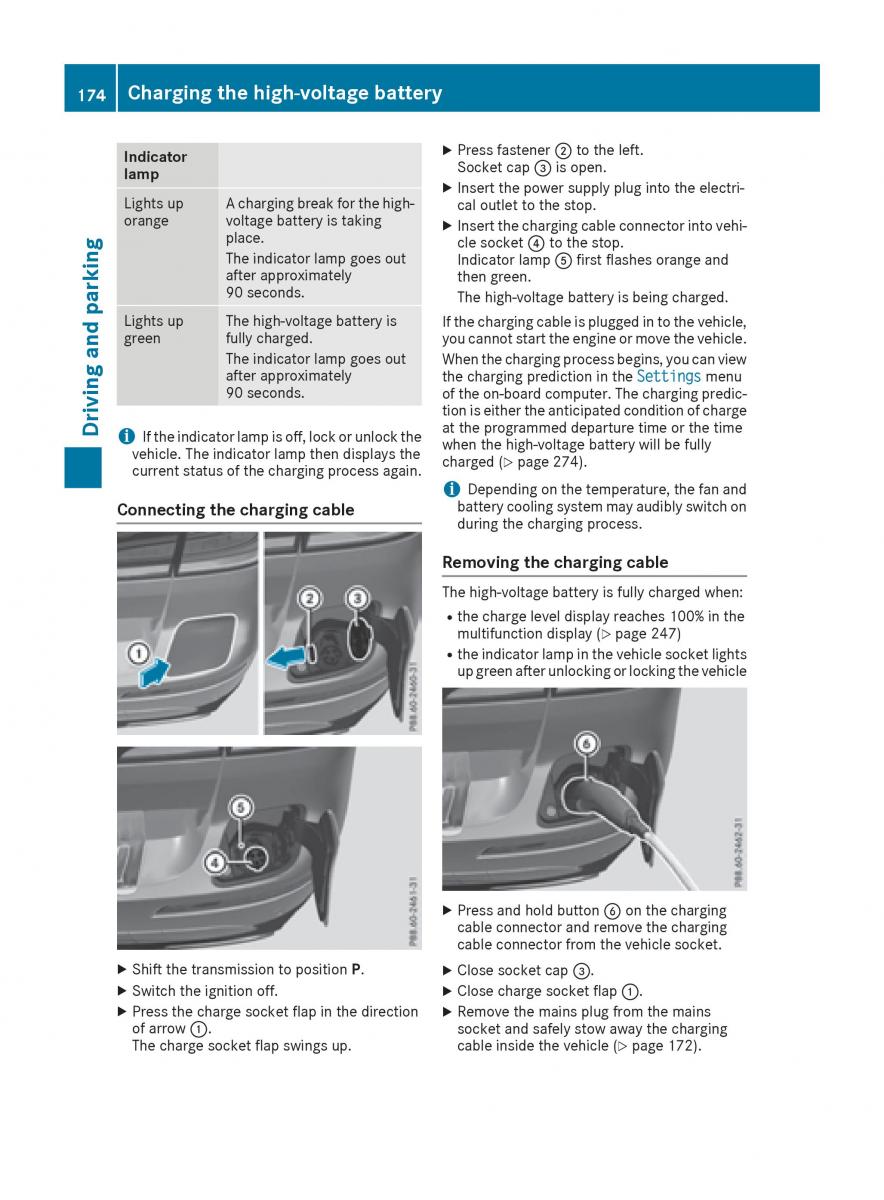 Mercedes Benz GLE Class owners manual / page 176