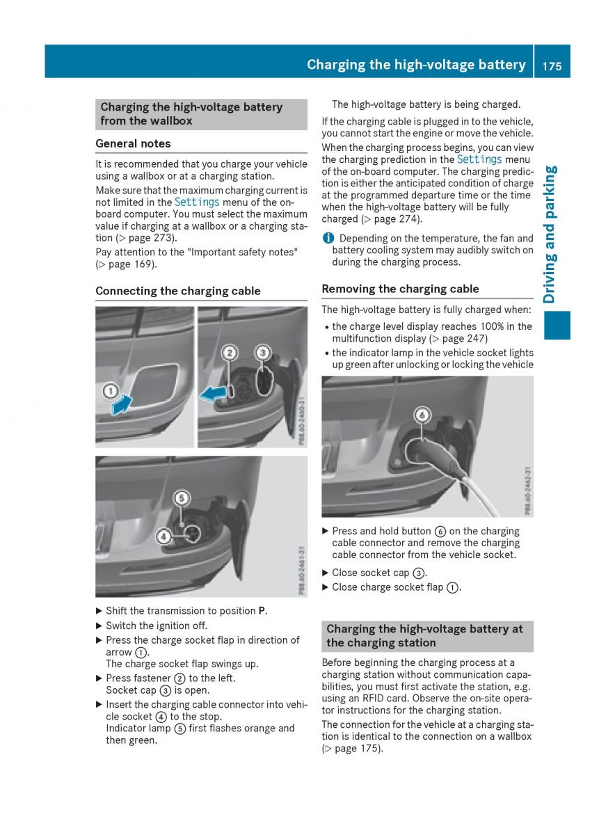 Mercedes Benz GLE Class owners manual / page 177