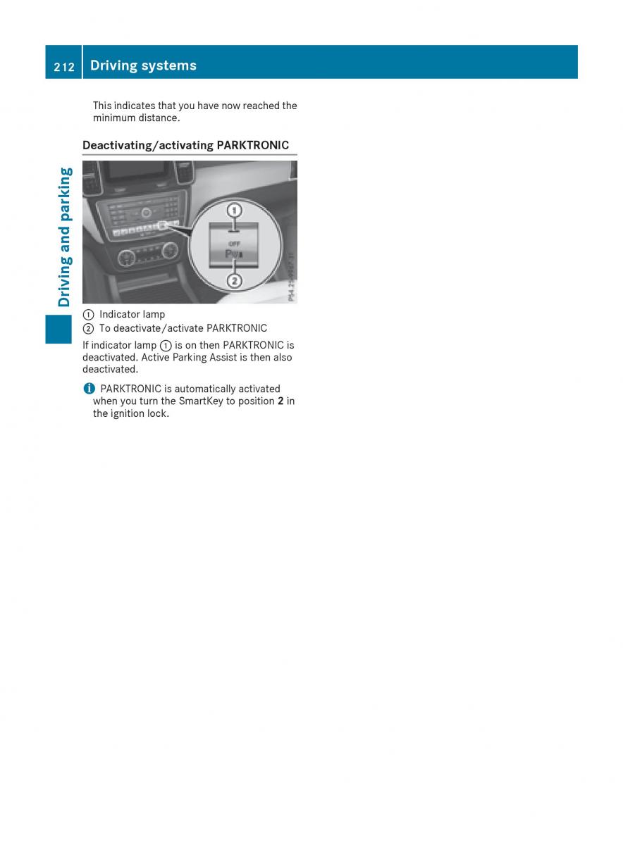 Mercedes Benz GLE Class owners manual / page 214