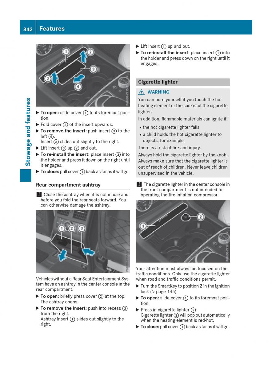 Mercedes Benz GLE Class owners manual / page 344