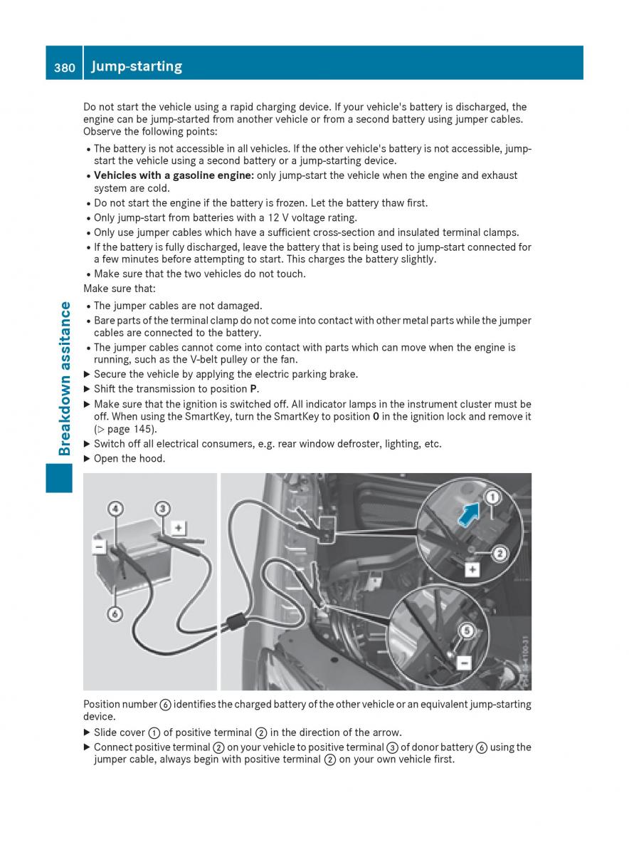 Mercedes Benz GLE Class owners manual / page 382