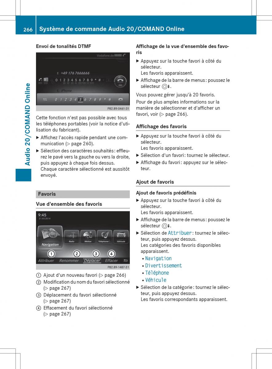 Mercedes Benz GLE Class manuel du proprietaire / page 268