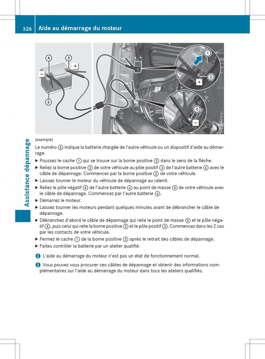 Mercedes Benz GLE Class manuel du proprietaire / page 328