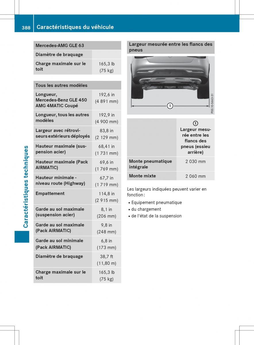 Mercedes Benz GLE Class manuel du proprietaire / page 390