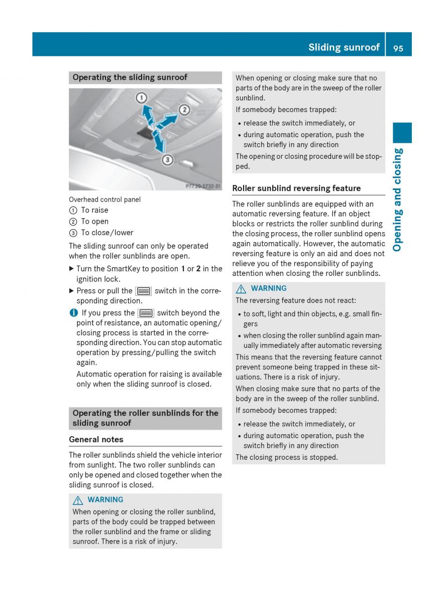 Mercedes Benz GLK Class X204 owners manual / page 97