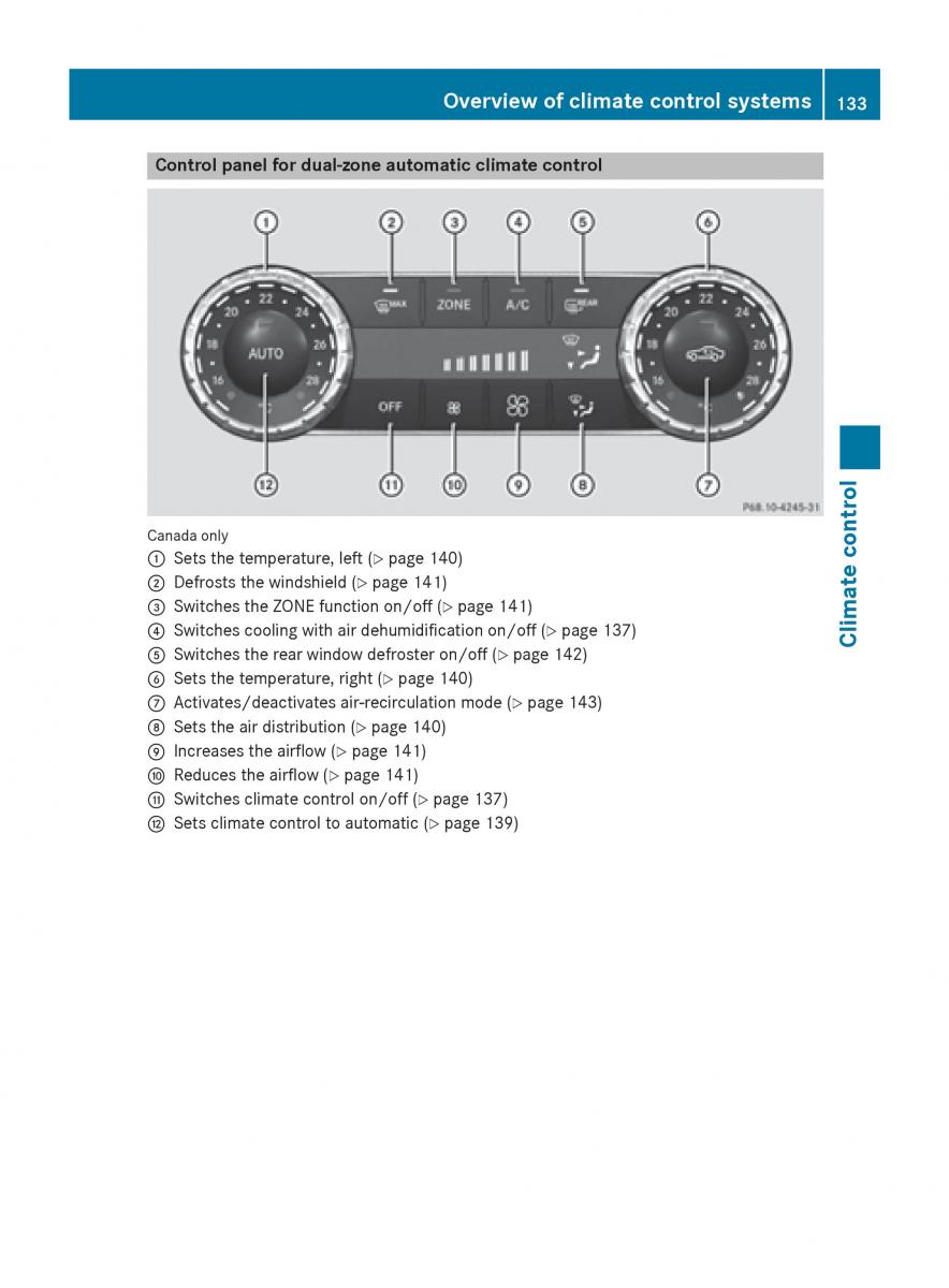 Mercedes Benz GLK Class X204 owners manual / page 135