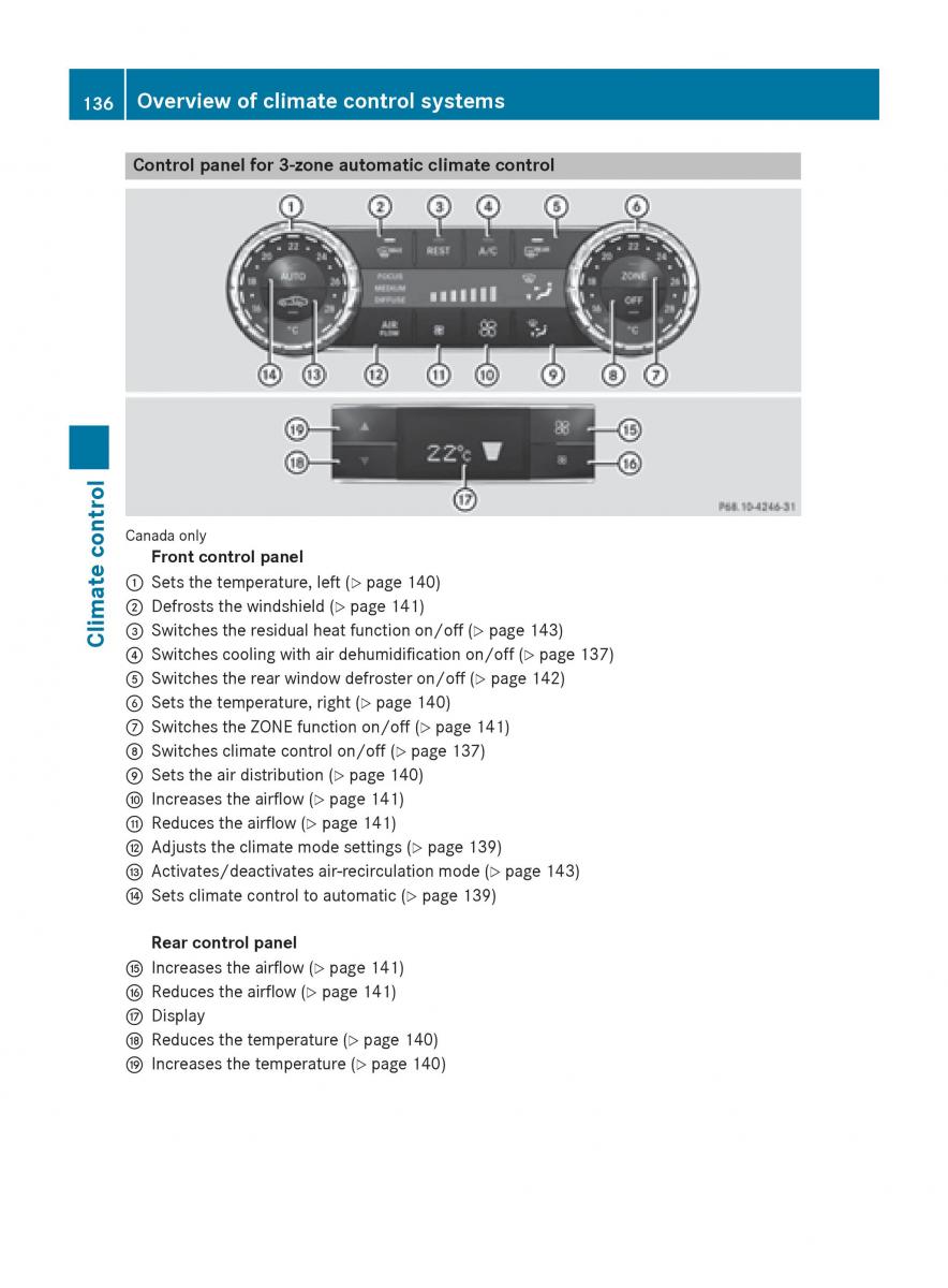 Mercedes Benz GLK Class X204 owners manual / page 138