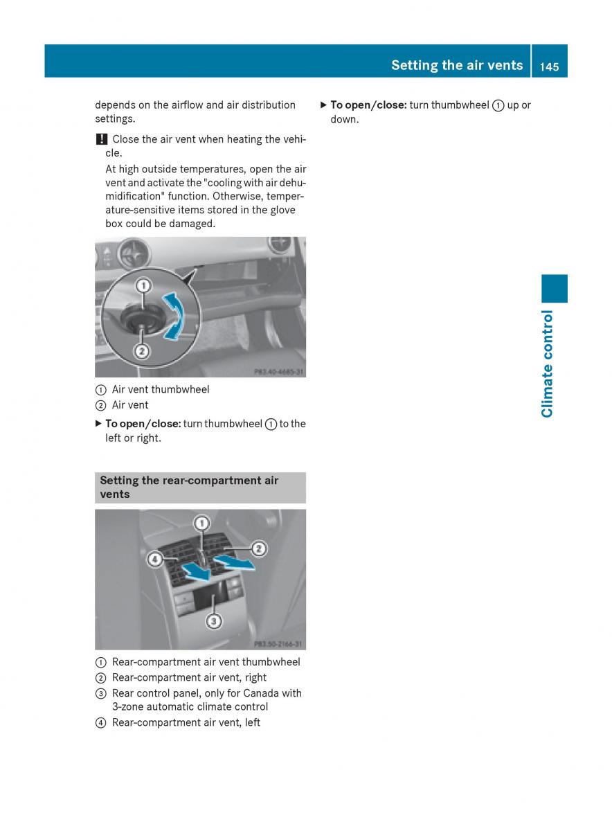 Mercedes Benz GLK Class X204 owners manual / page 147