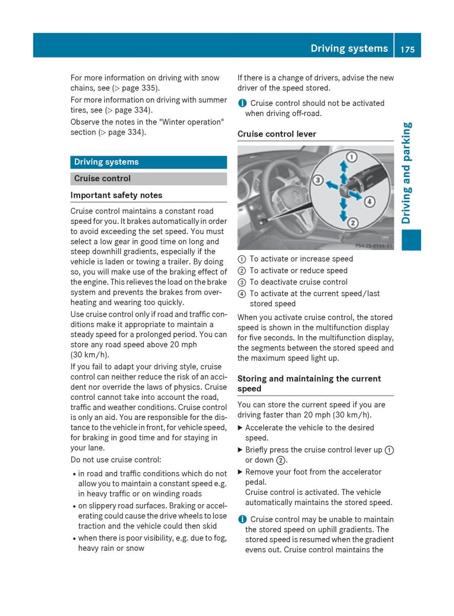 Mercedes Benz GLK Class X204 owners manual / page 177