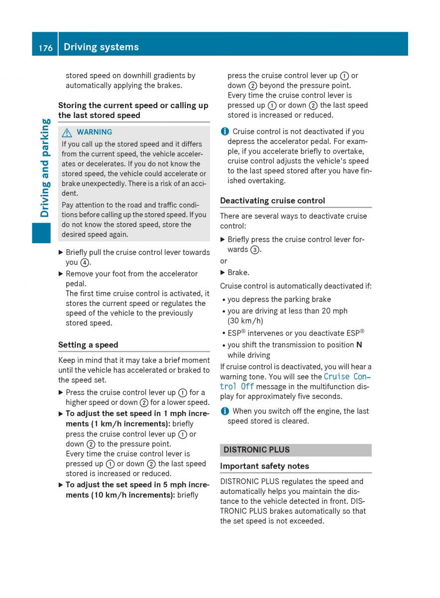 Mercedes Benz GLK Class X204 owners manual / page 178