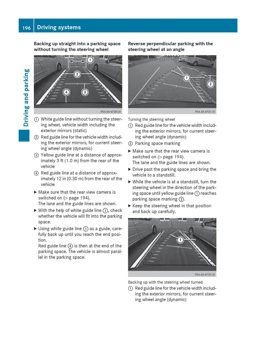 Mercedes Benz GLK Class X204 owners manual / page 198