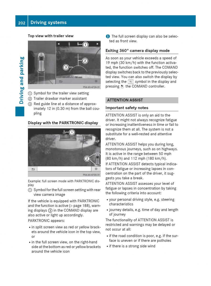 Mercedes Benz GLK Class X204 owners manual / page 204