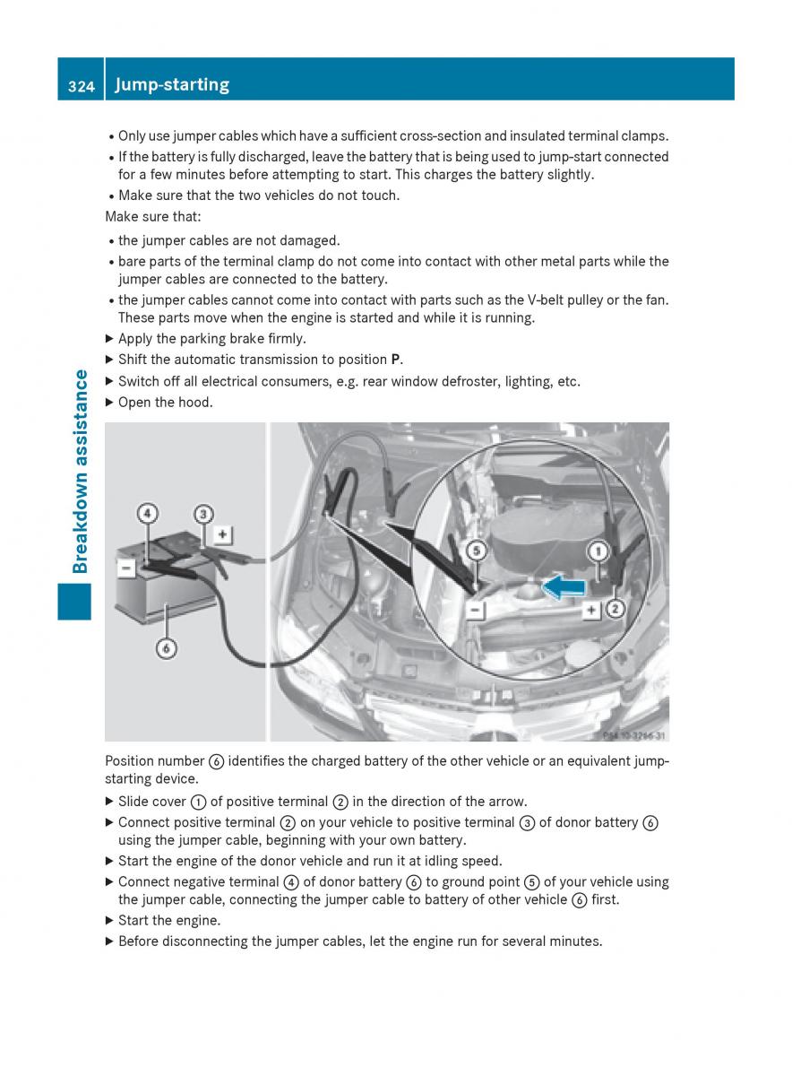 Mercedes Benz GLK Class X204 owners manual / page 326