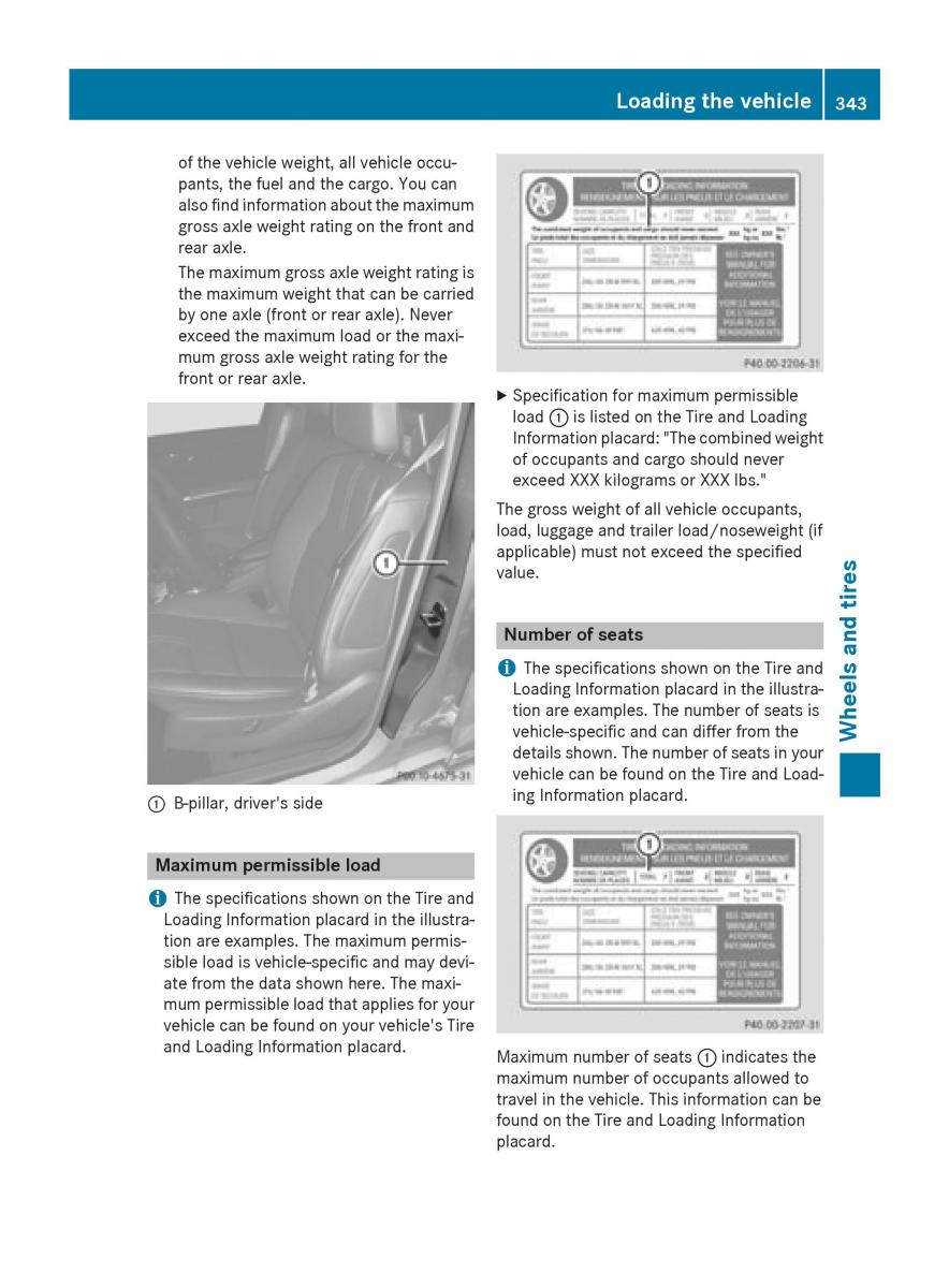 Mercedes Benz GLK Class X204 owners manual / page 345