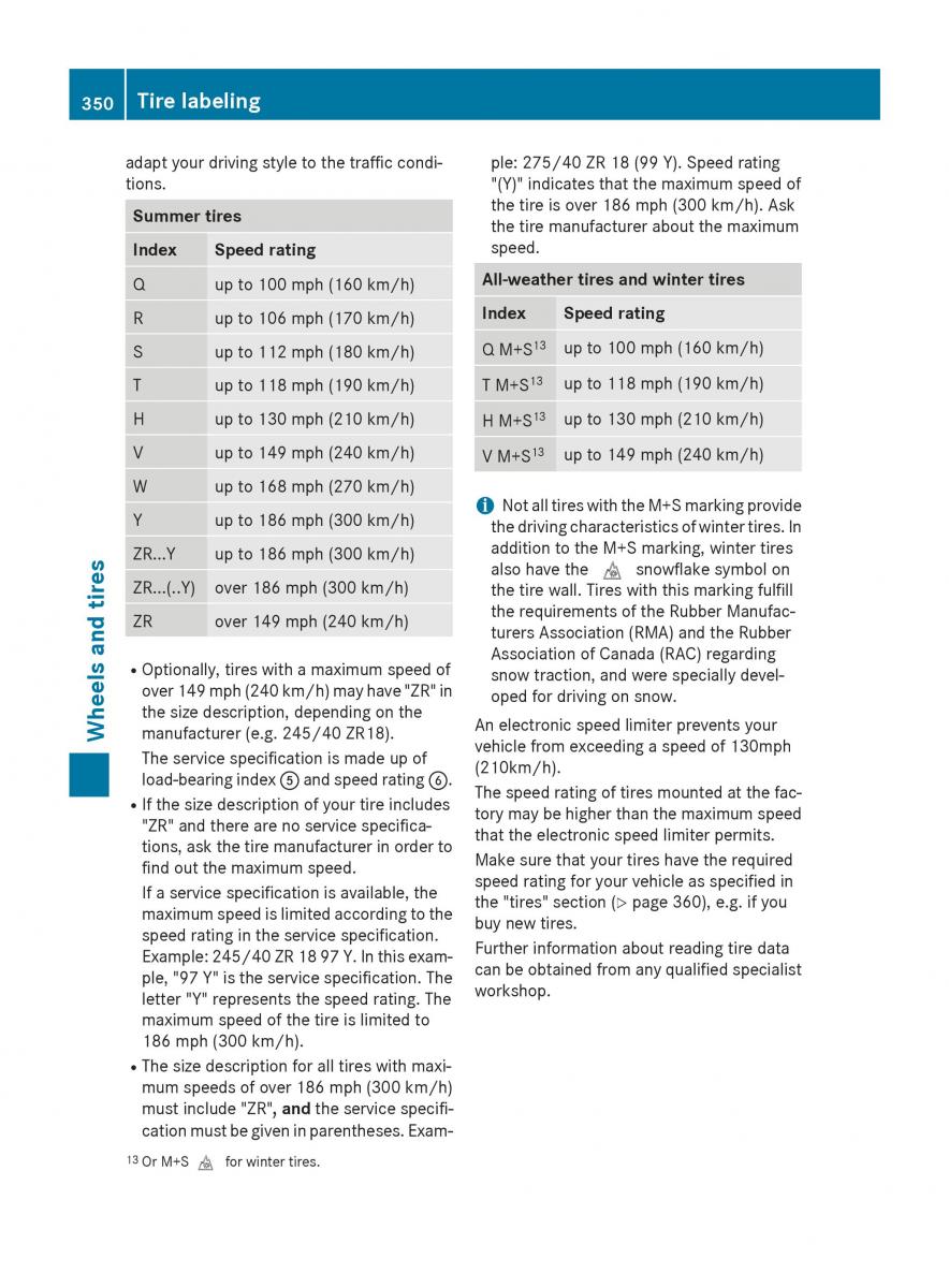 Mercedes Benz GLK Class X204 owners manual / page 352