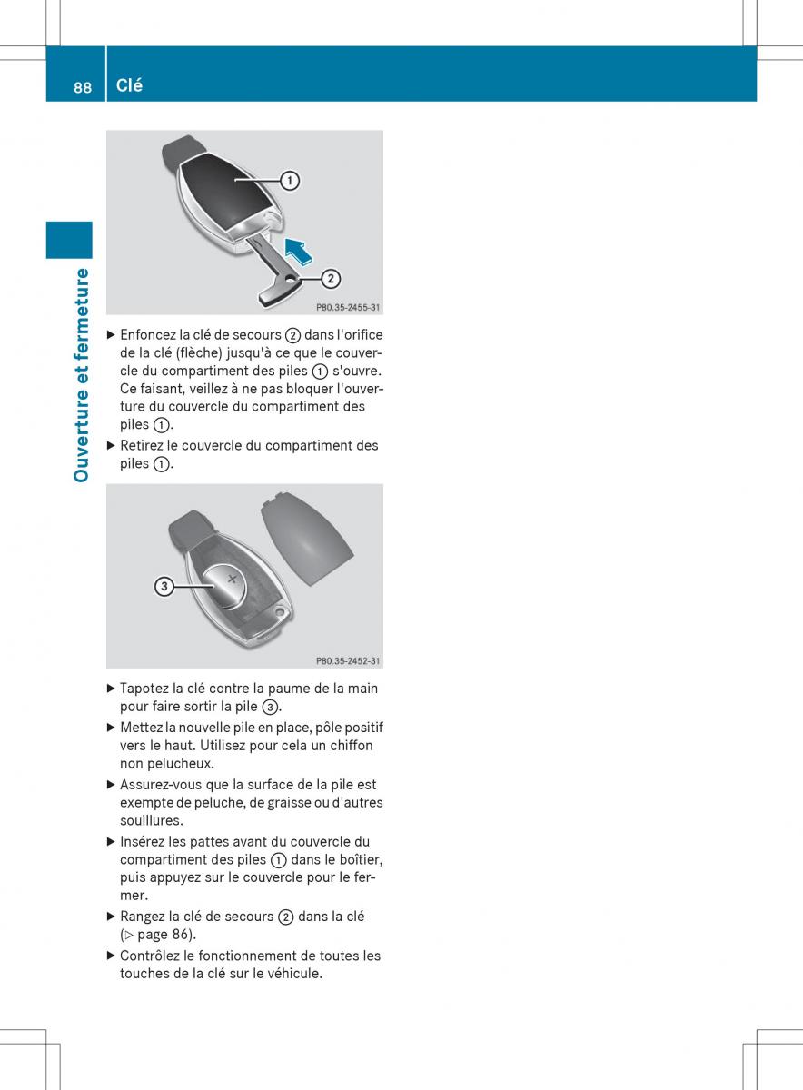 Mercedes Benz GLK Class X204 manuel du proprietaire / page 90