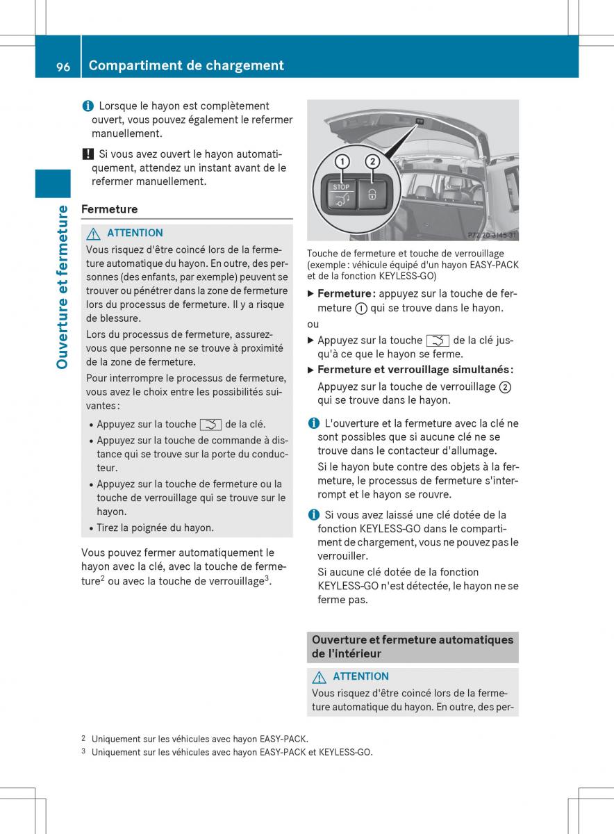 Mercedes Benz GLK Class X204 manuel du proprietaire / page 98