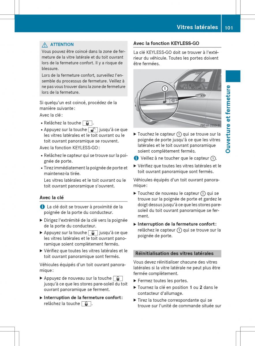 Mercedes Benz GLK Class X204 manuel du proprietaire / page 103