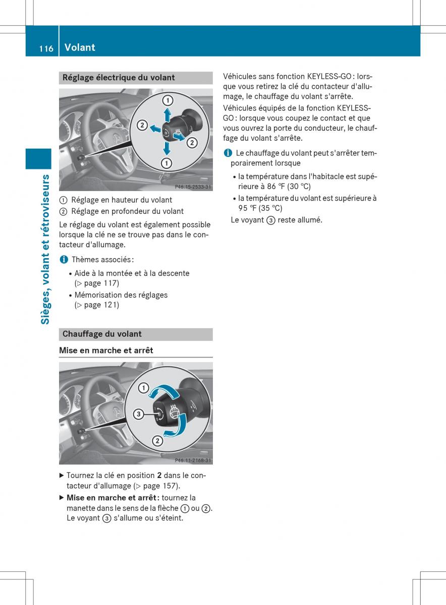 Mercedes Benz GLK Class X204 manuel du proprietaire / page 118