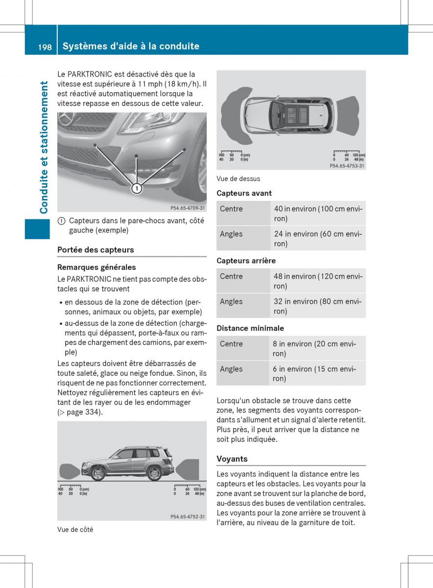 Mercedes Benz GLK Class X204 manuel du proprietaire / page 200