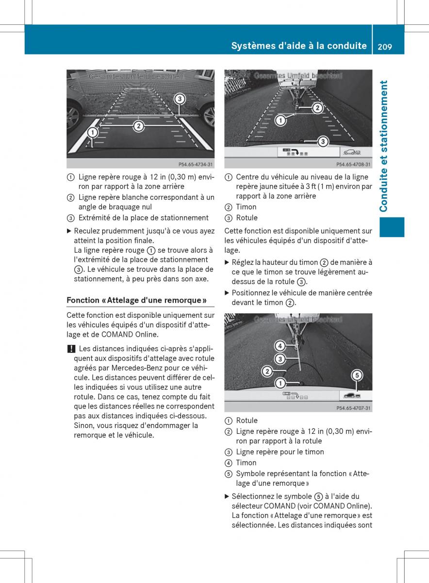 Mercedes Benz GLK Class X204 manuel du proprietaire / page 211