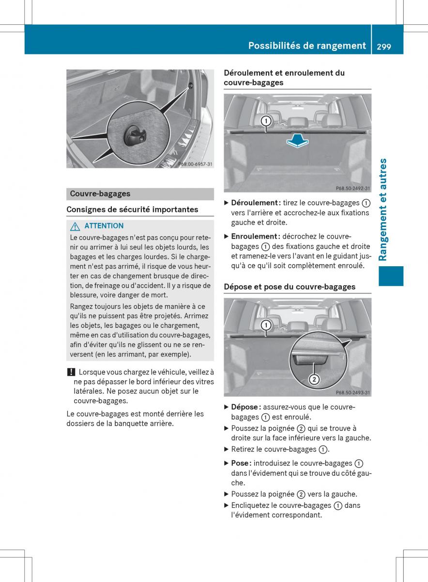 Mercedes Benz GLK Class X204 manuel du proprietaire / page 301