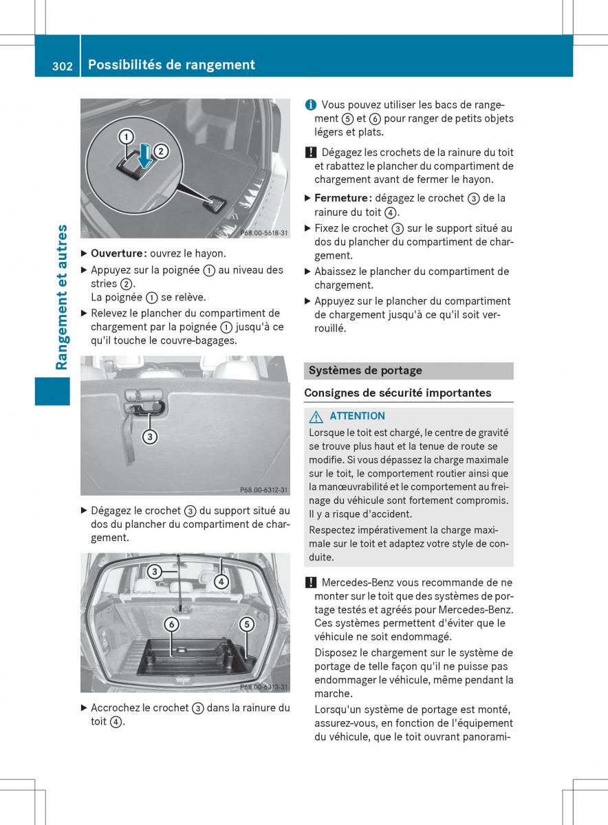 Mercedes Benz GLK Class X204 manuel du proprietaire / page 304