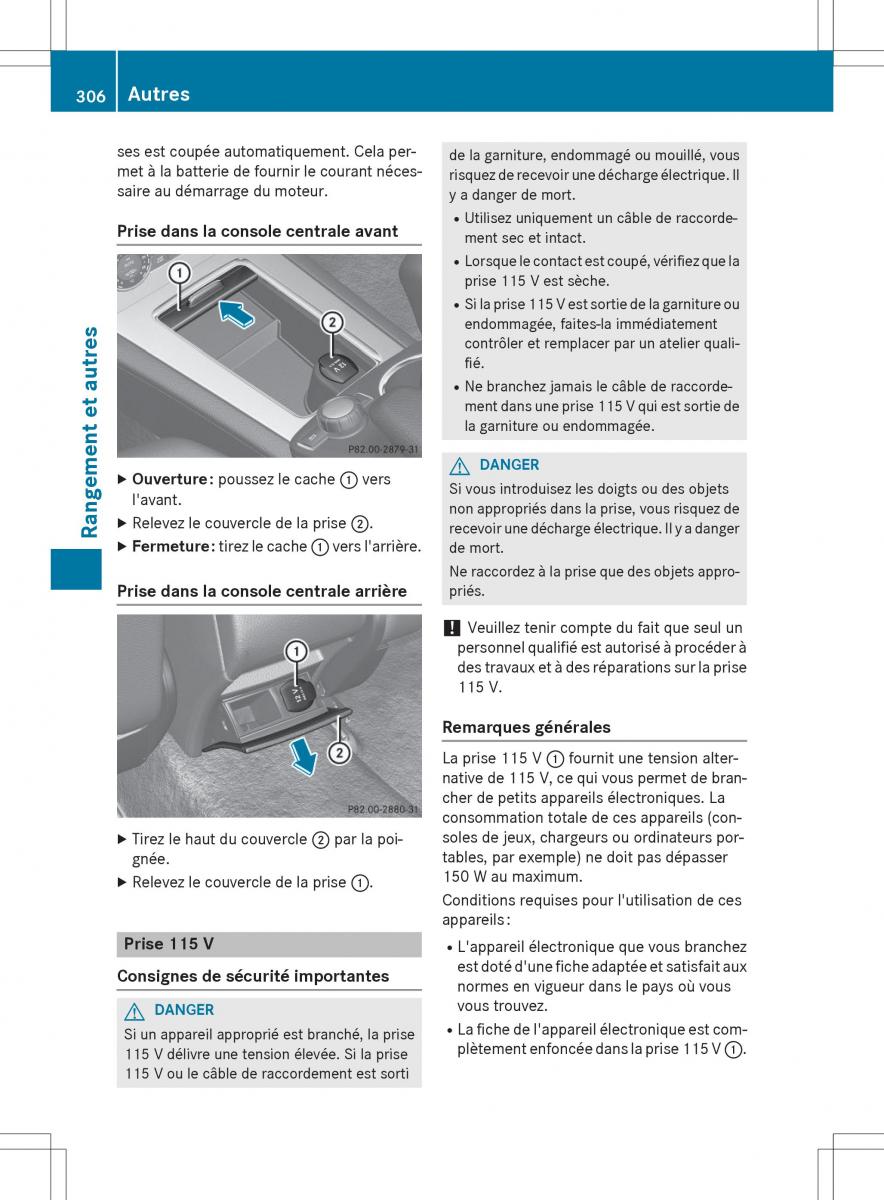 Mercedes Benz GLK Class X204 manuel du proprietaire / page 308